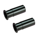2x Monacor MBR-70 128-245 mm Adjustable Telescopic Bass Reflex Port Tube